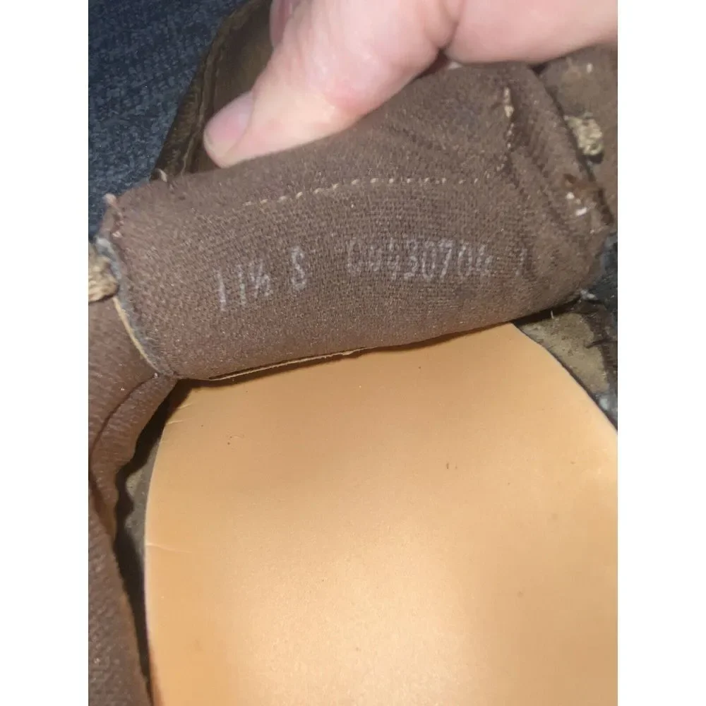 SAS Mens Shoes Tie Up Loafers Brown Leather Sz 11.5 S Soft Comfort Shoes‎ S6